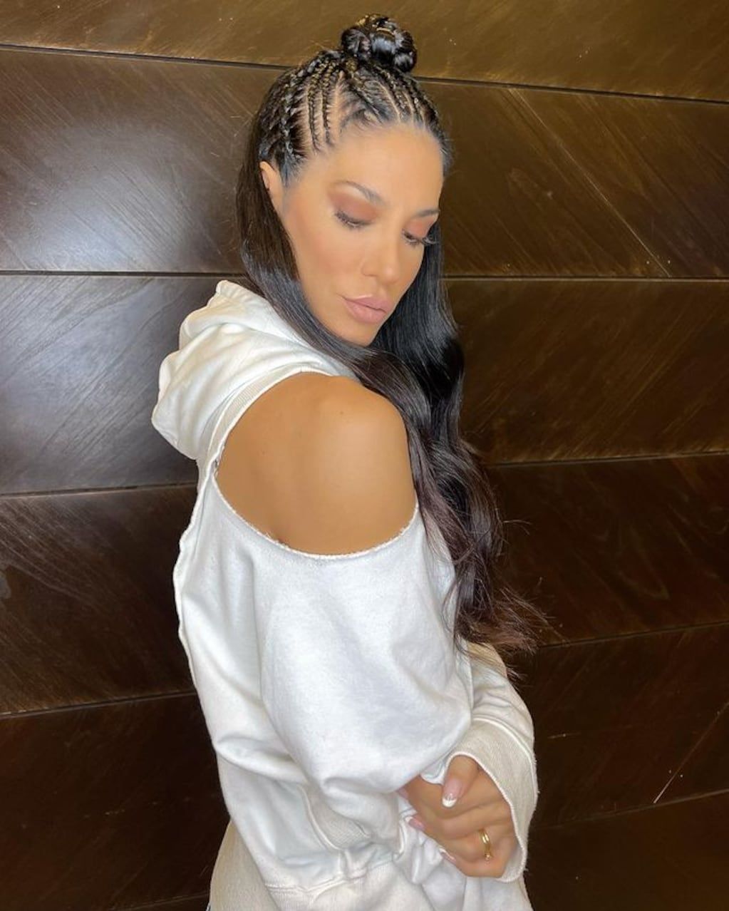 La bailarina posó para el lente de la cámara y se refirió sobre su operación,  y el proceso de recuperación / Foto: Instagram