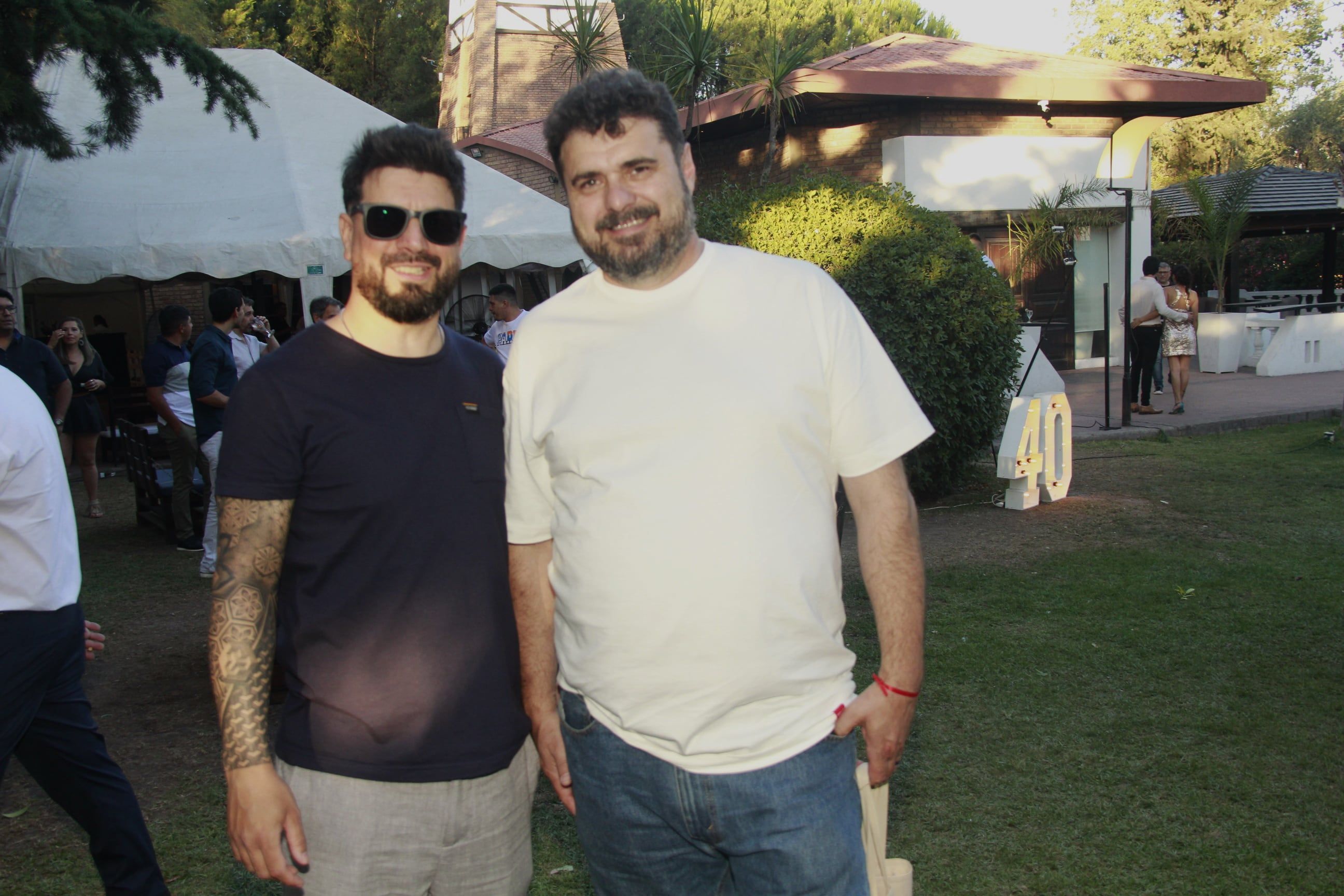 Mauricio Debiassi y Javier Domingo.