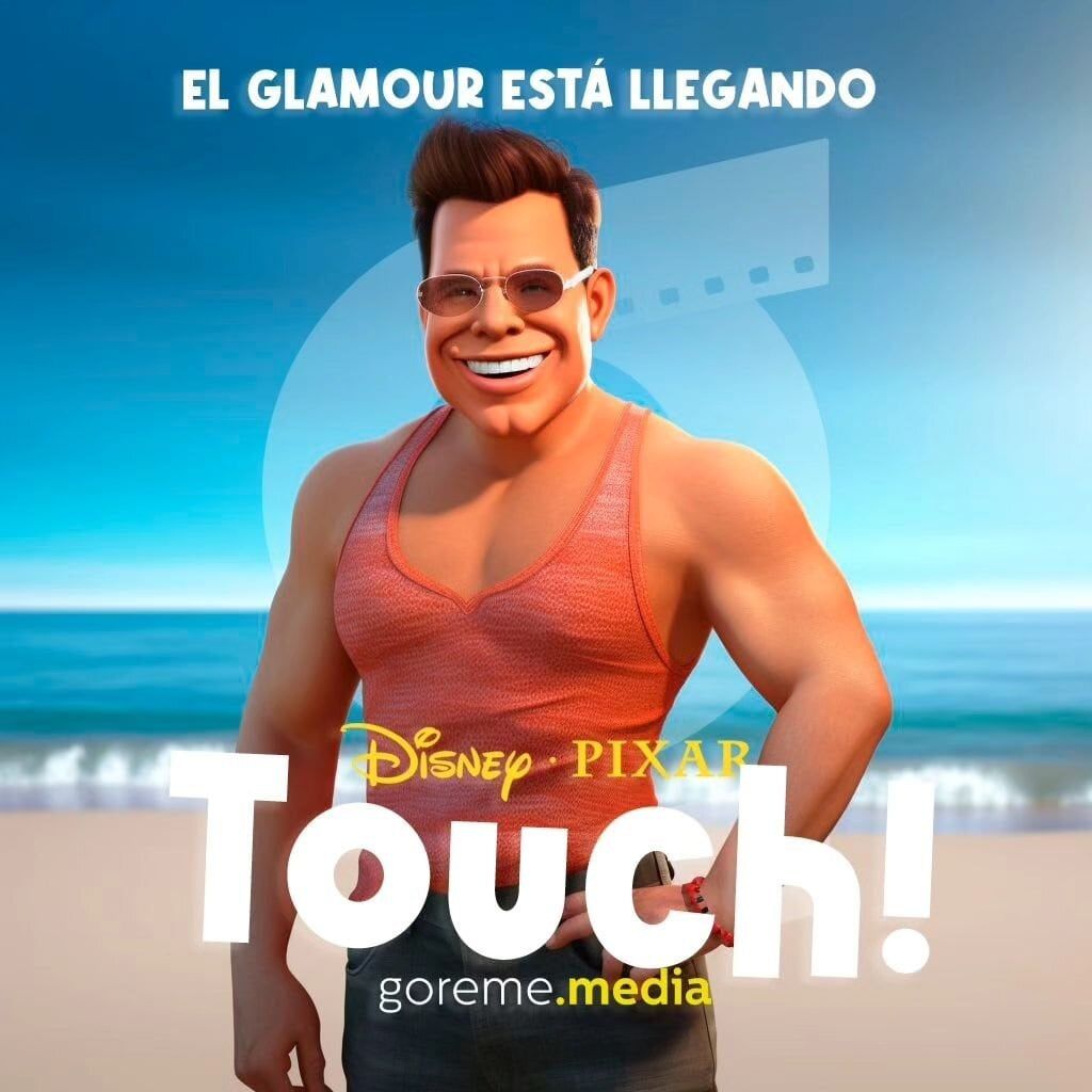 Convirtió a los famosos mendocinos en películas de Disney Pixar y el resultado es genial