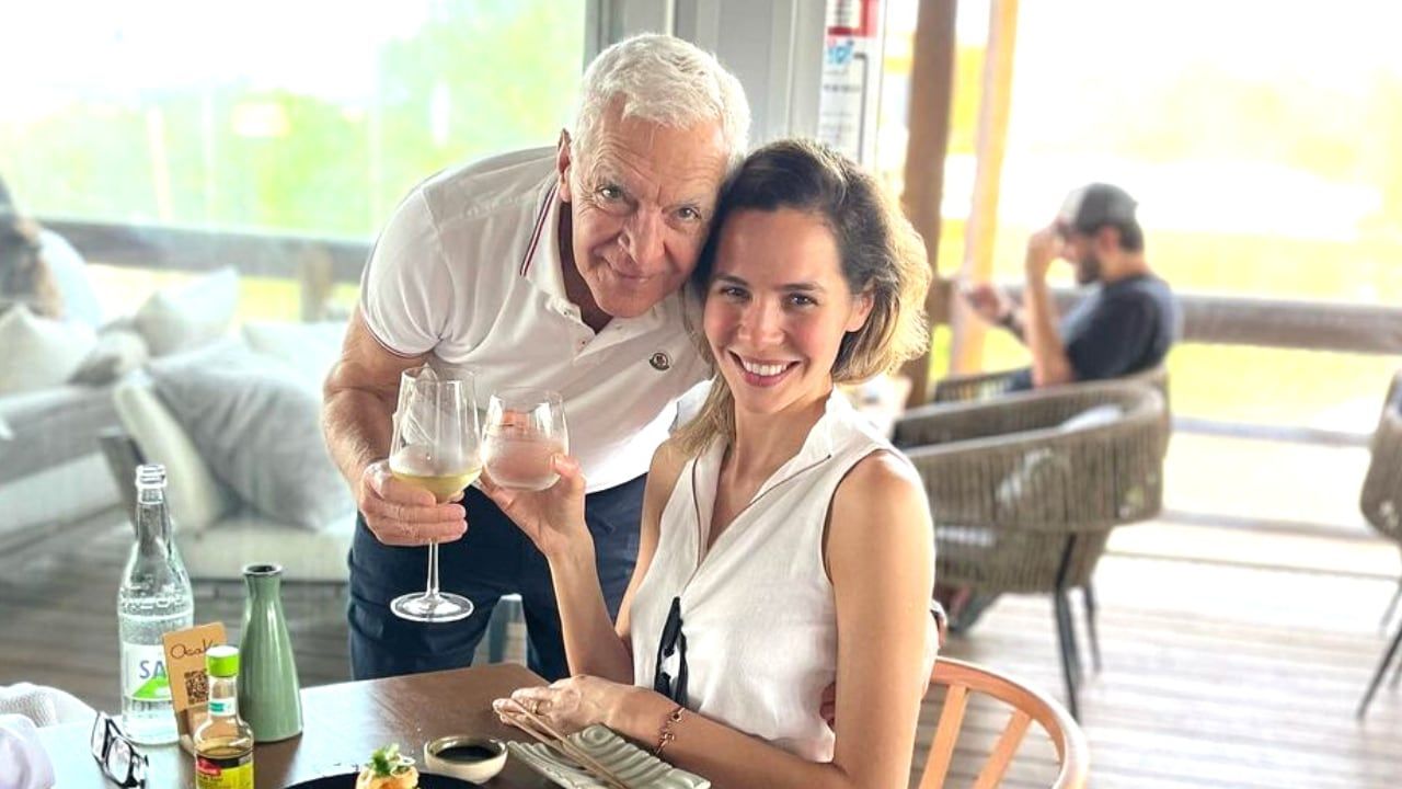 Elina Fernández y Eduardo Constantini dieron una hermosa noticia en Año Nuevo.