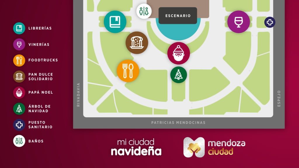 Celebrá la Navidad en la Ciudad de Mendoza