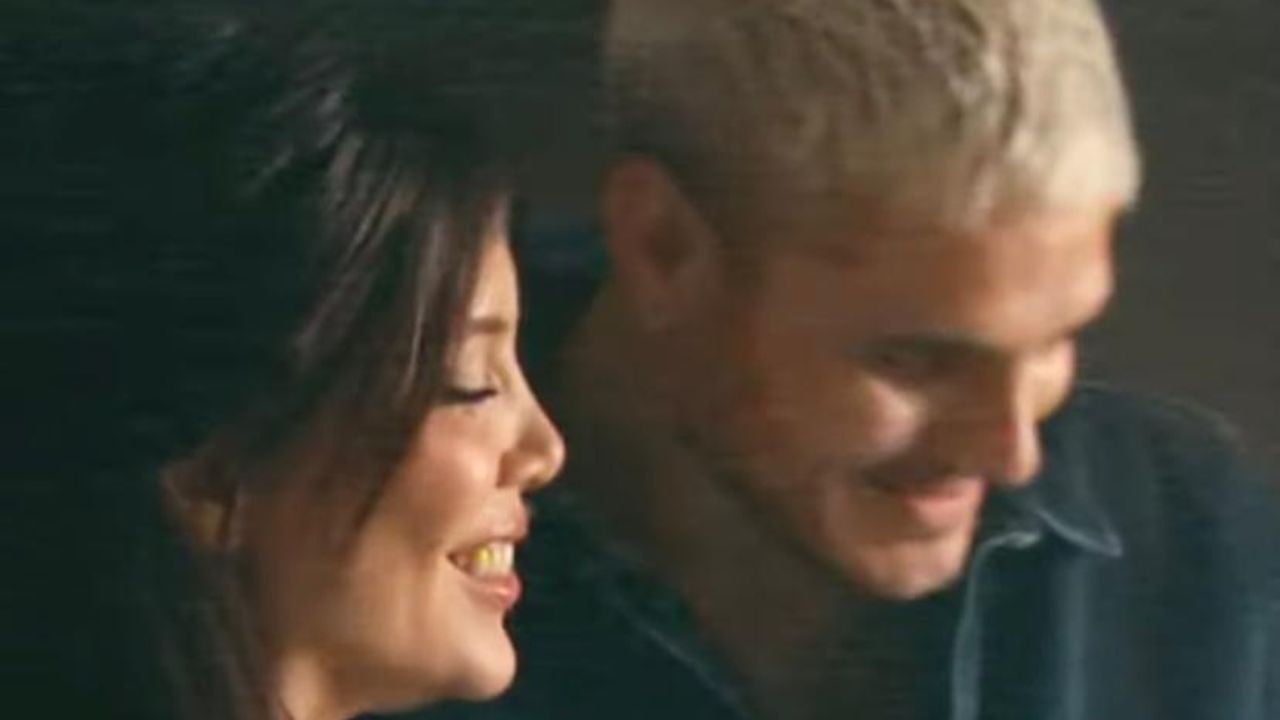 Momentos juntos de Wanda Nara y Mauro Icardi.