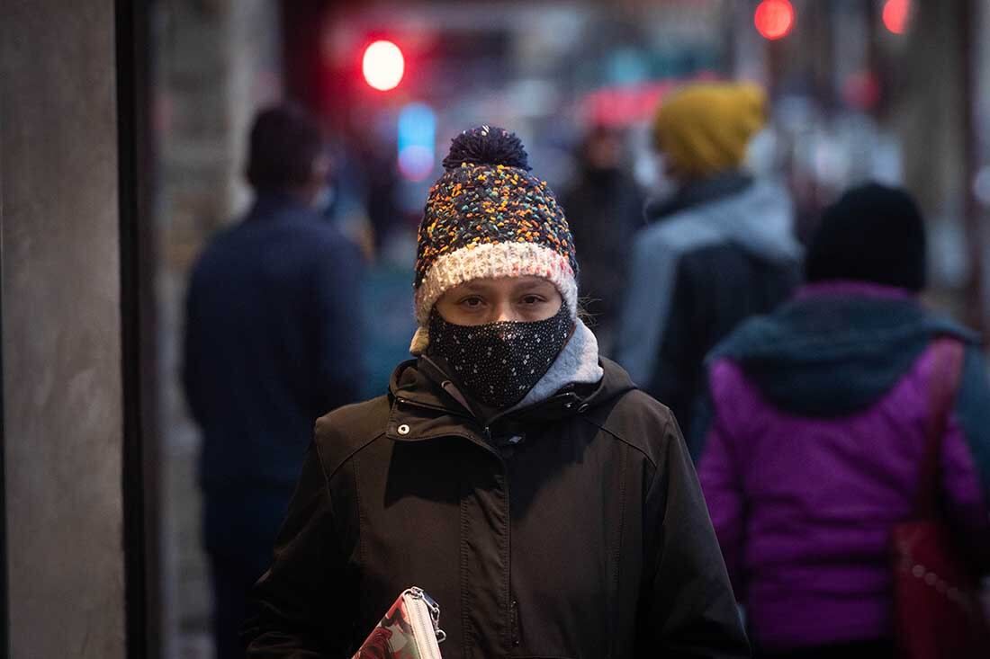 Según lo anunciado en el pronóstico del tiempo, la temperatura permanecerá baja, mayormente nublado y muy frío.