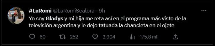 Las redes contra la Tora por el destrato a su mamá