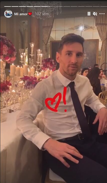 Antonela Roccuzzo dedica muchos posteos a su marido en su Instagram