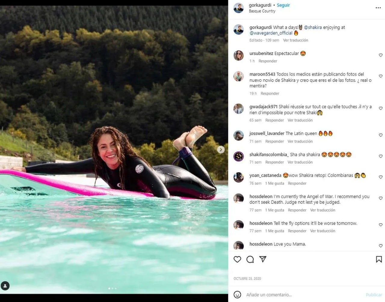 Este es Gorka Ezkurdia, el supuesto novio de Shakira.