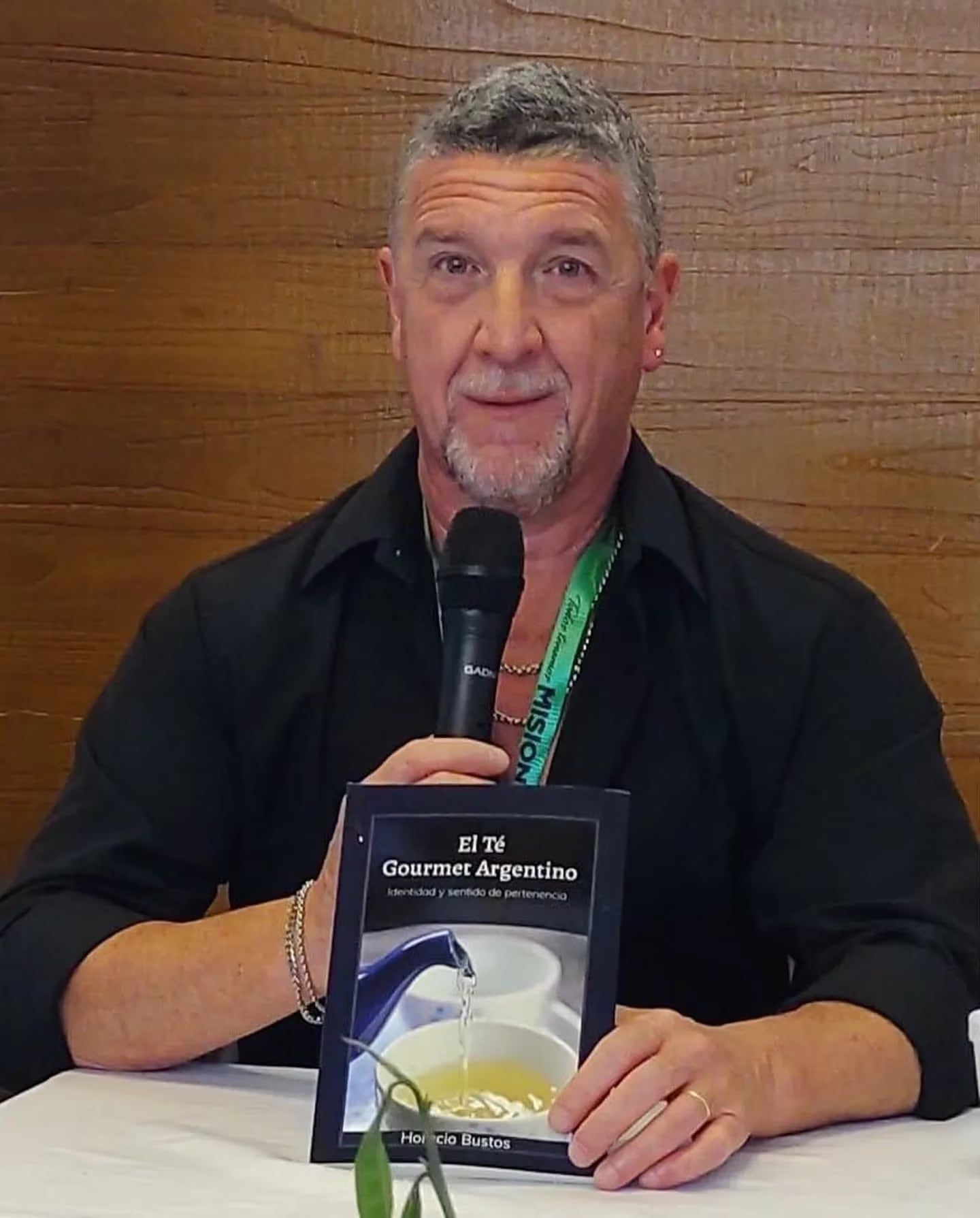 Horacio Bustos, el único hidrosommelier de Argentina - Foto Horacio Bustos