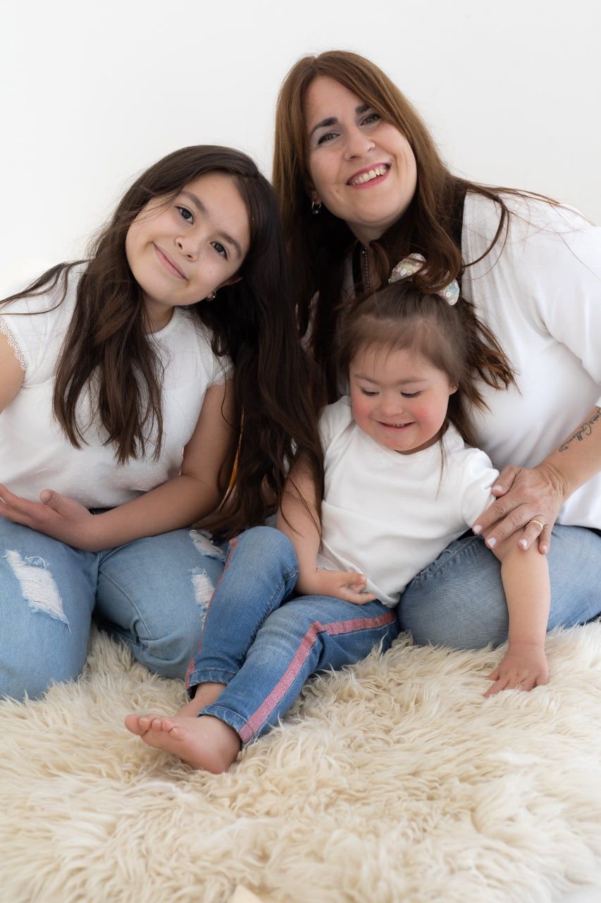 Mariana, Luci y Guille.