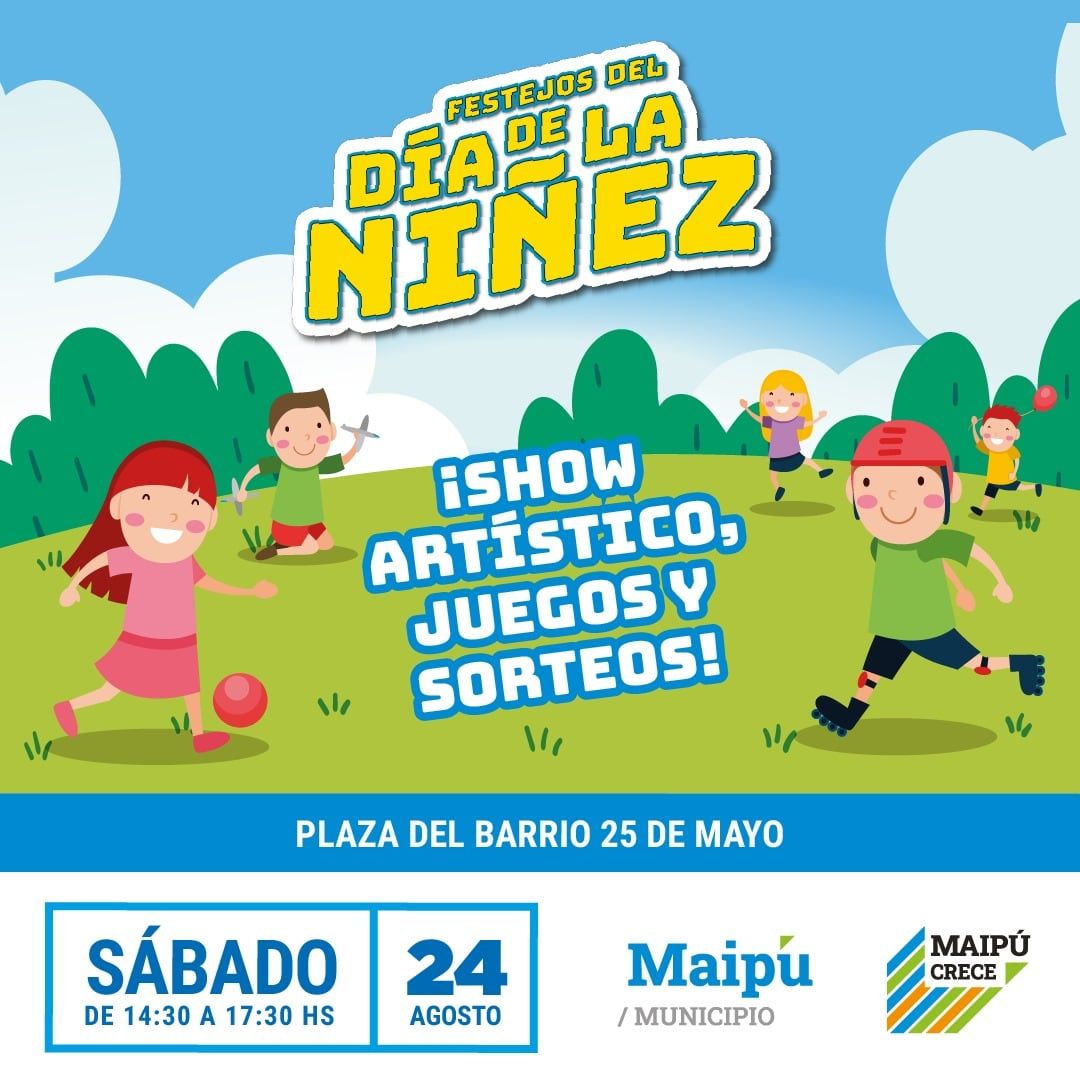 Fin de semana de festejos en la zona este de Maipú