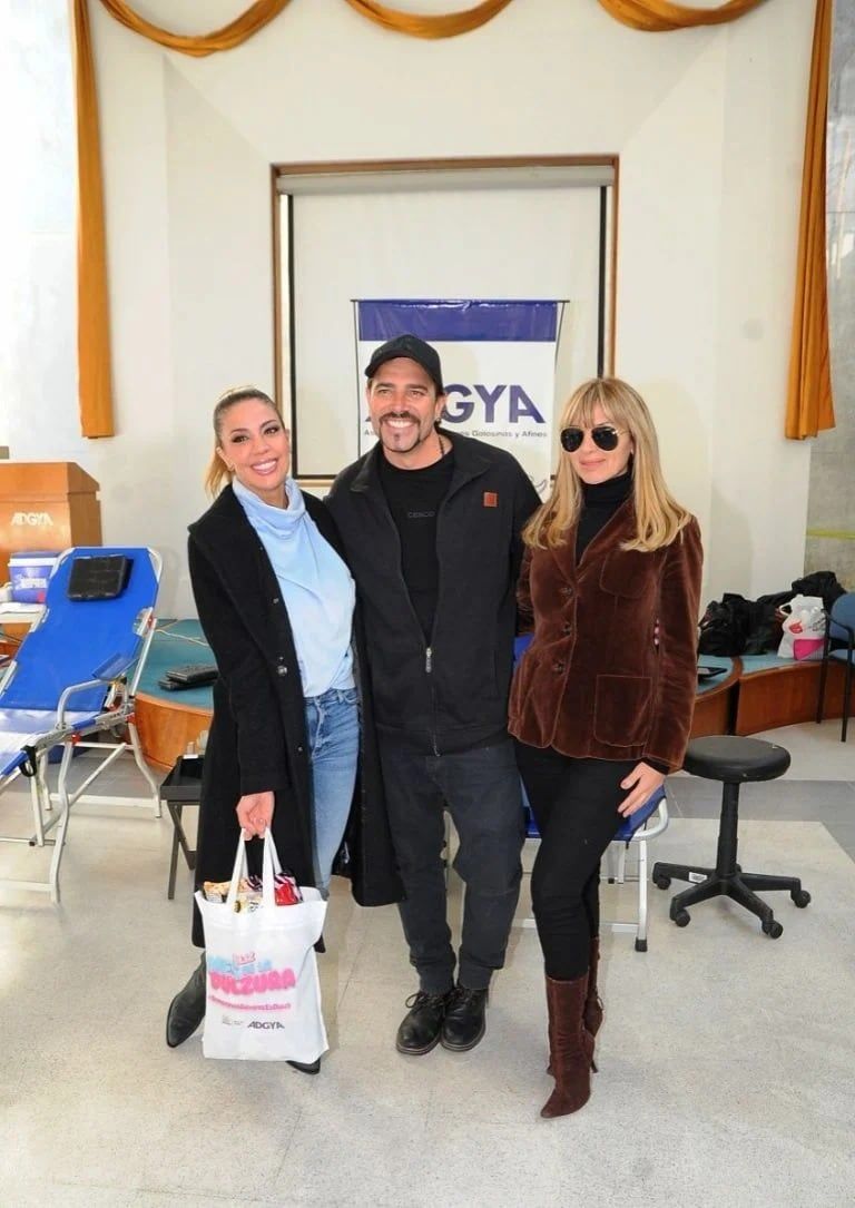 Varios famosos se reunieron para concientizar sobre la donación de sangre