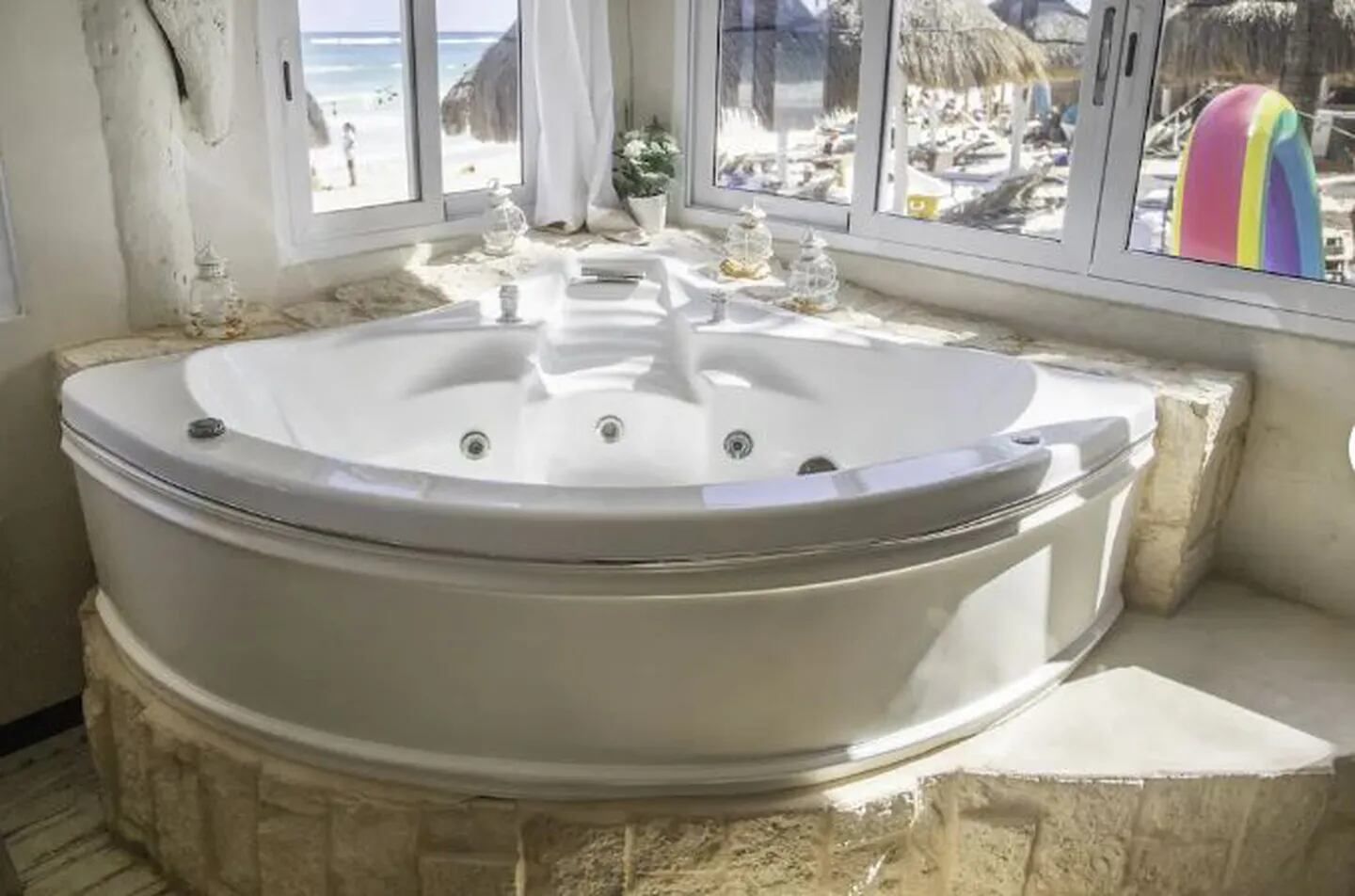 La habitación de Flor Peña en Tulum