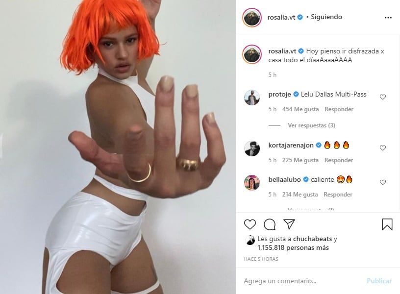 La cantante se prepara para Halloween