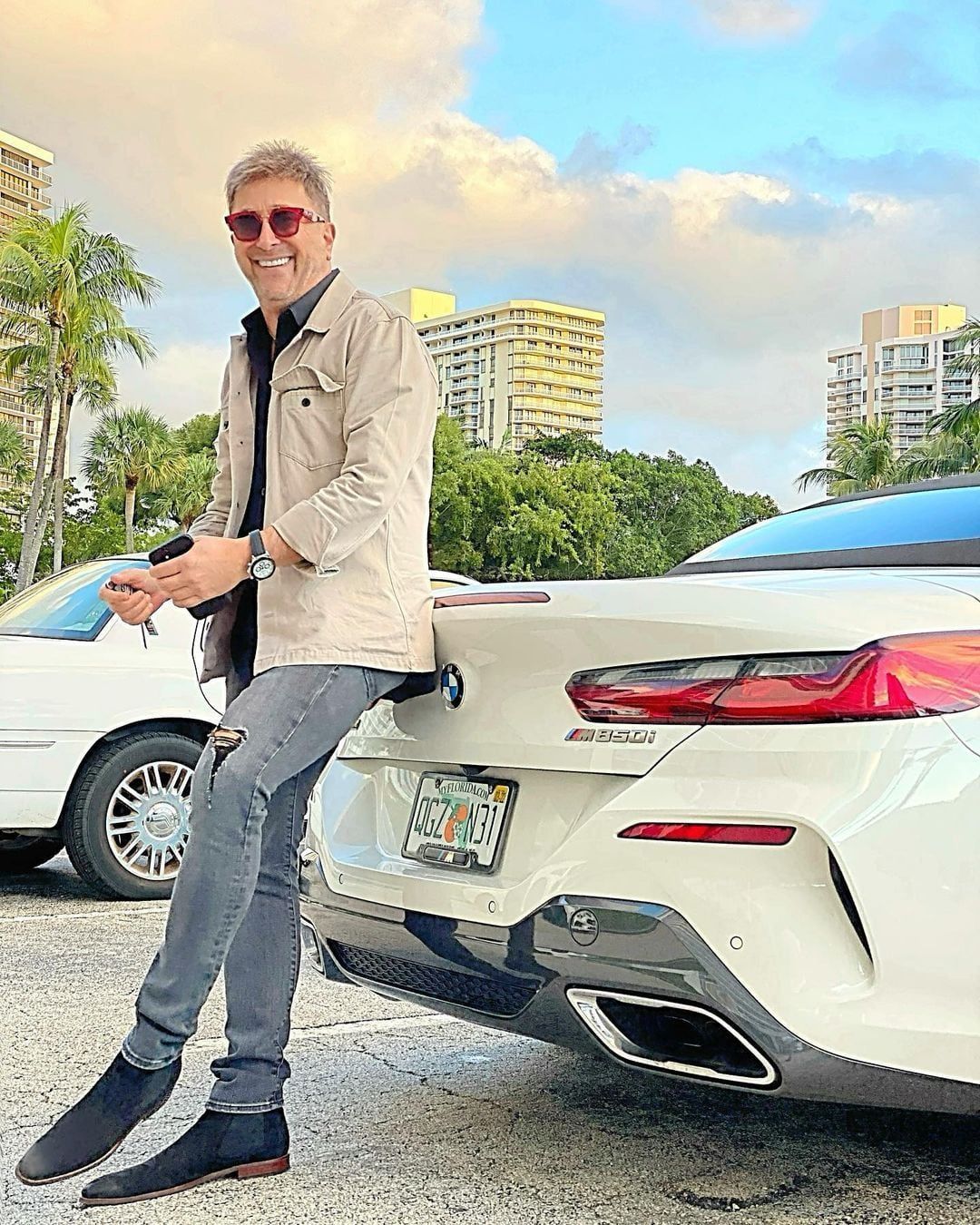 El ex de Ricardo Fort fue visto junto a Tomás Holder