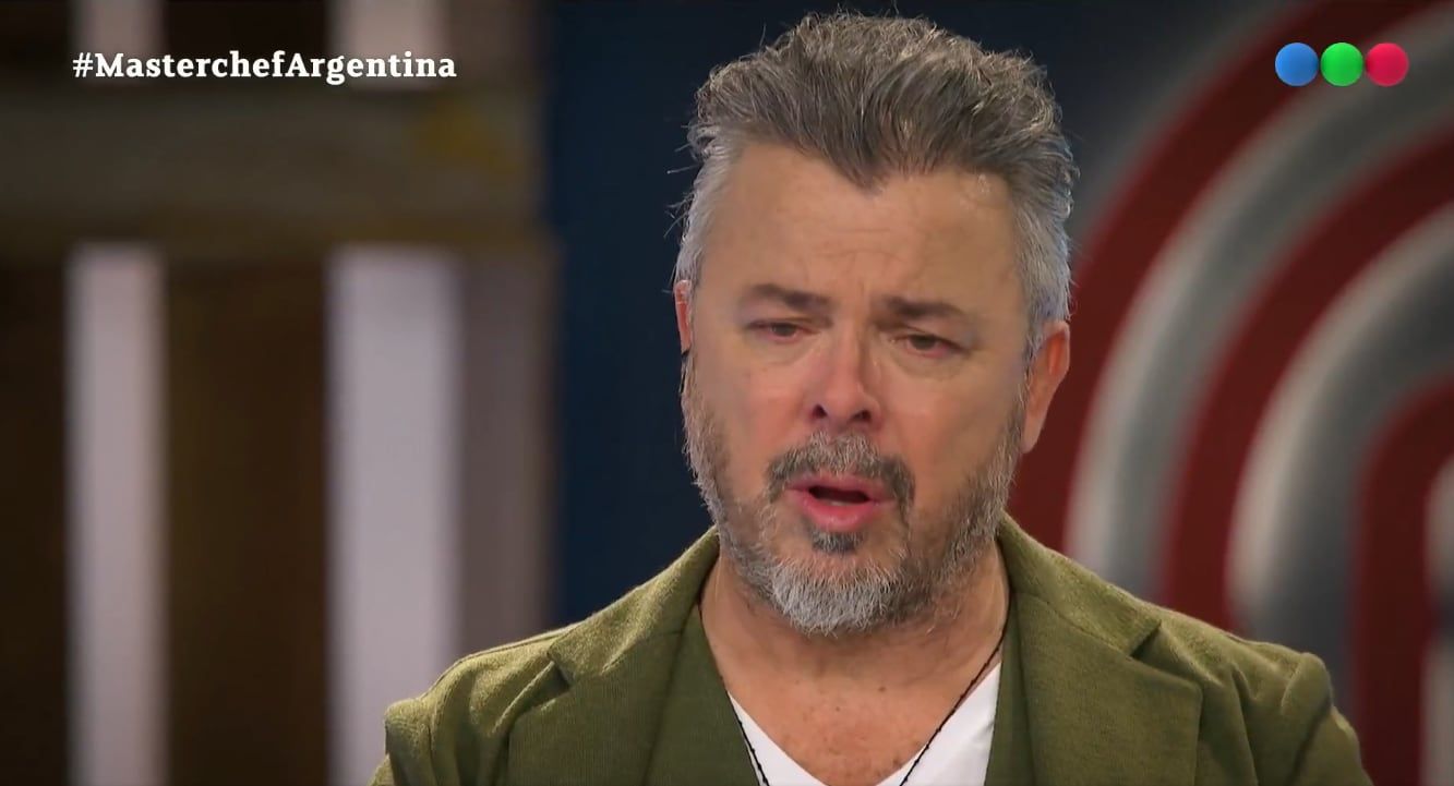 Donato de Santis emocionado