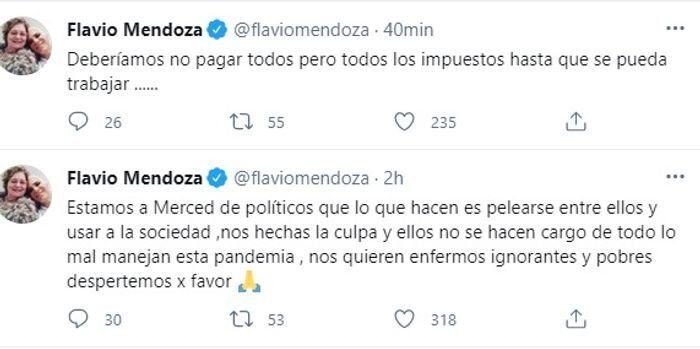 Redes de Flavio Mendoza