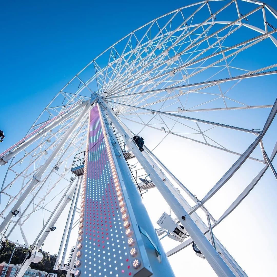 Nueva rueda de la fortuna en Viña del Mar, Chile: cómo comprar entradas y precios (Instagram / lagranrueda.cl)