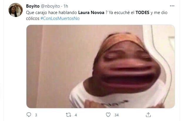 Laura Novoa dijo "todes" en el acto por los fallecidos del Covid-19 y estallaron las críticas -