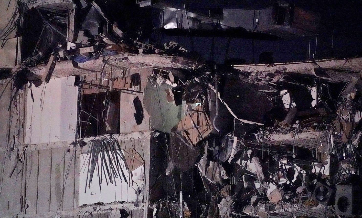 Derrumbe de edificio en Miami, Estados Unidos -