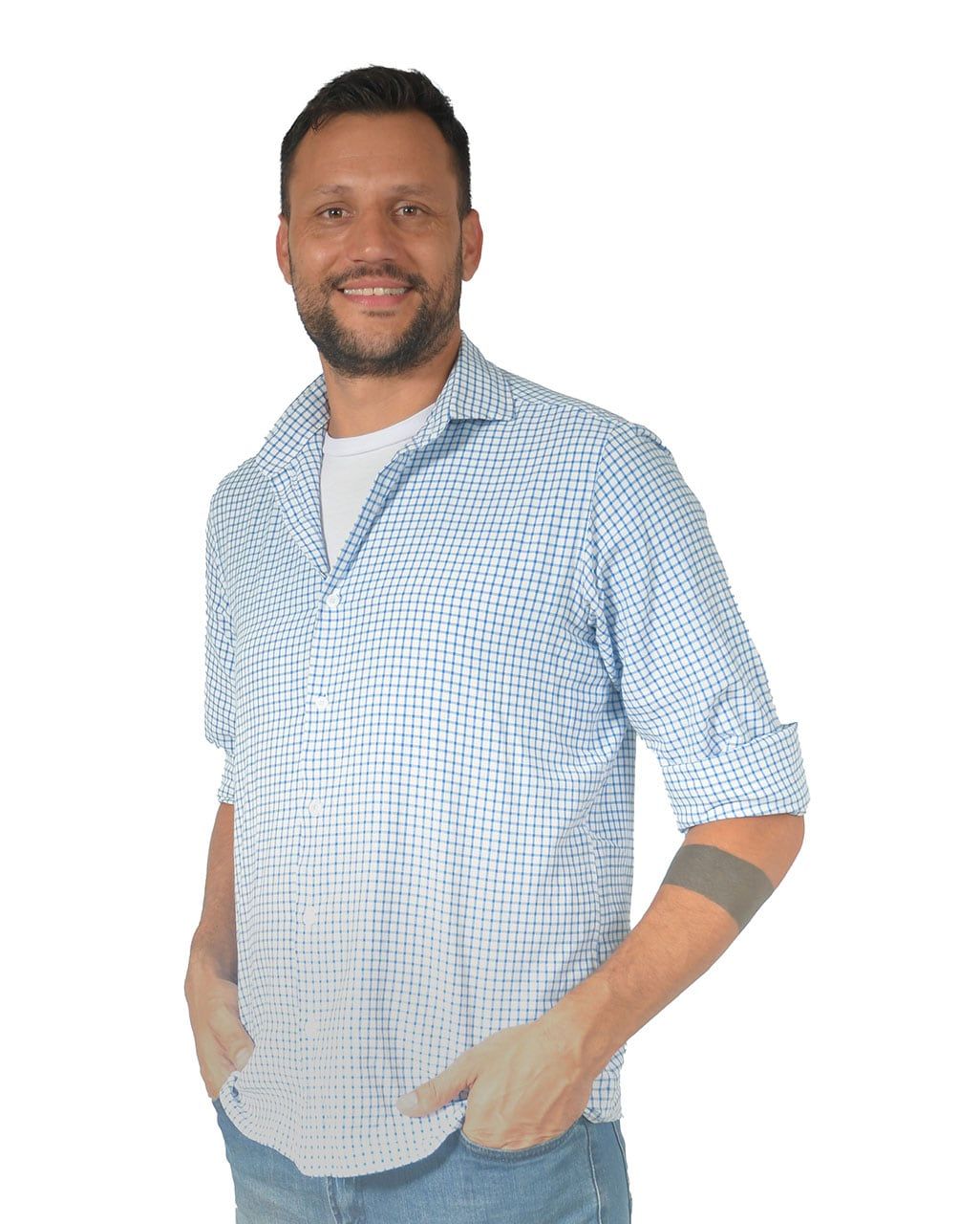 Periodistas que forman parte del programa de streaming Más Vivo Que Nunca MVQN. Pablo Philippens Foto: Marcelo Rolland / Los Andes