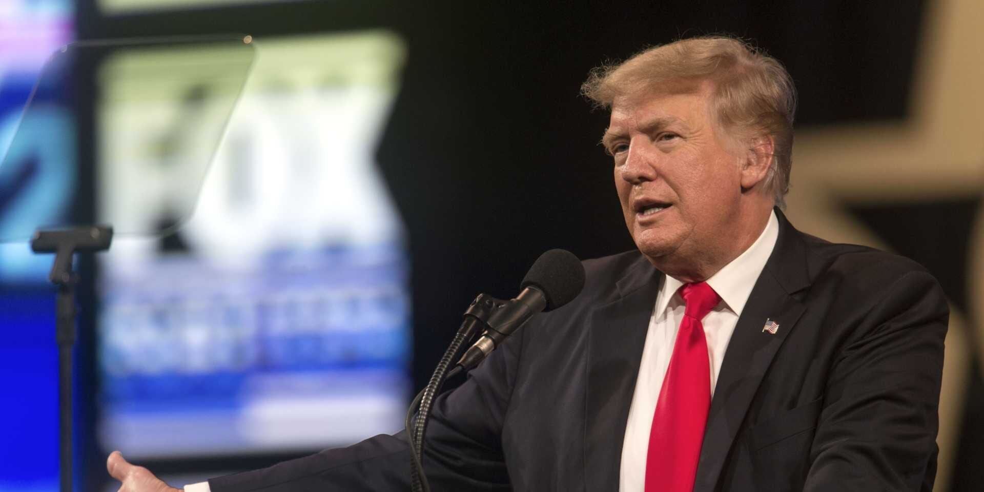 Donald Trump, presidente de Estados Unidos.