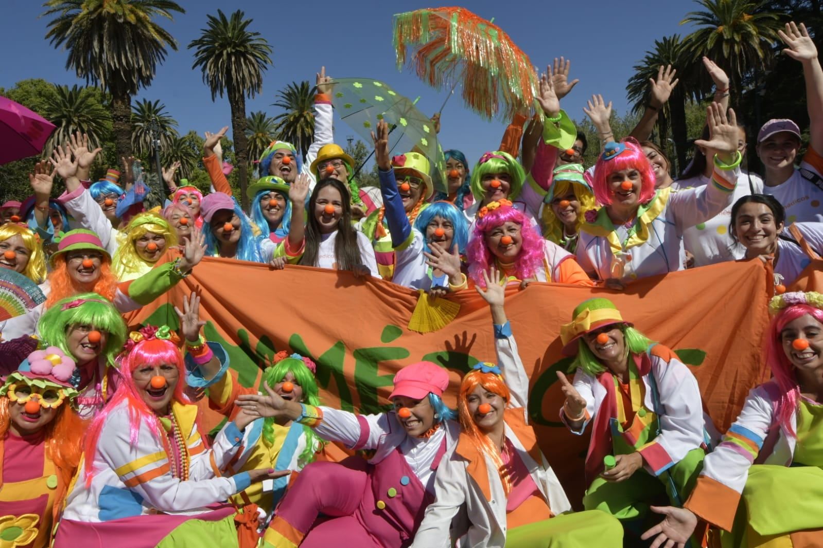 Los payamédicos, presentes en el Carrusel (Orlando Pelichotti / Los Andes)