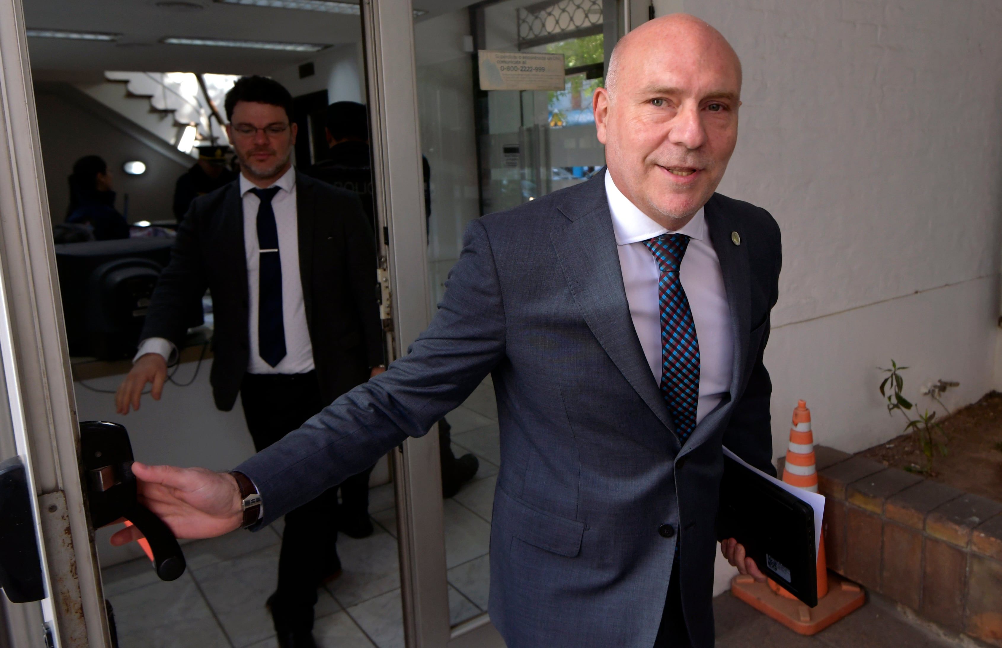 Ministros de la Suprema Corte expusieron sobre la reforma de la Suprema CorteLos Ministro de la Suprema Corte, Omar Palermo y Mario Adaro, se presentaron ante los diputados y senadores dentro de la comisión de Legislación y Asuntos Constitucionales (LAC). En la foto el presidente del máximo tribunal, Dalmiro GarayFoto: Orlando Pelichotti