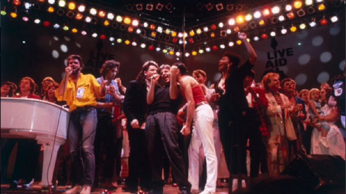 El festival se llevó adelante en dos locaciones: en el Estadio Wembley de Londres y en el John F. Kennedy Stadium de Filadelfia. -