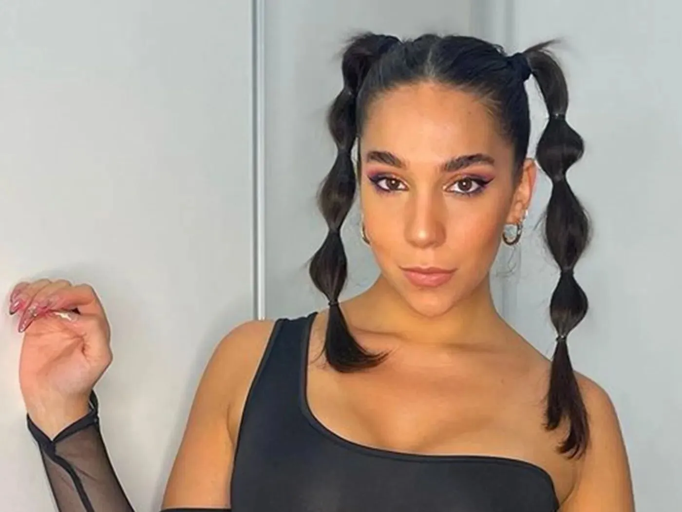 La Chaqueña enamoró a todos con su belleza.