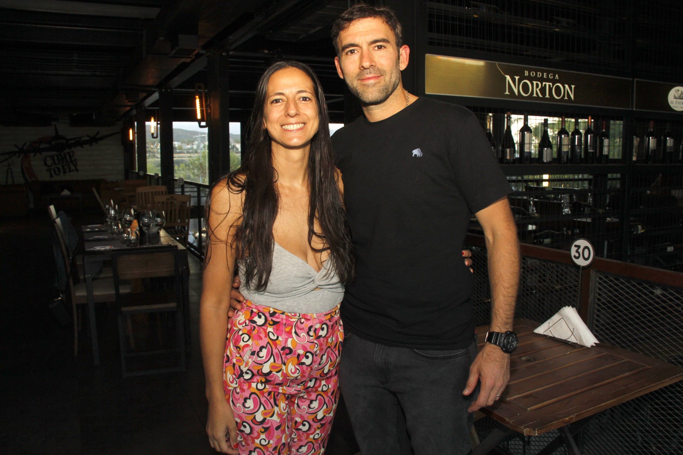 Paula Del Otero y Sergio Zuza.