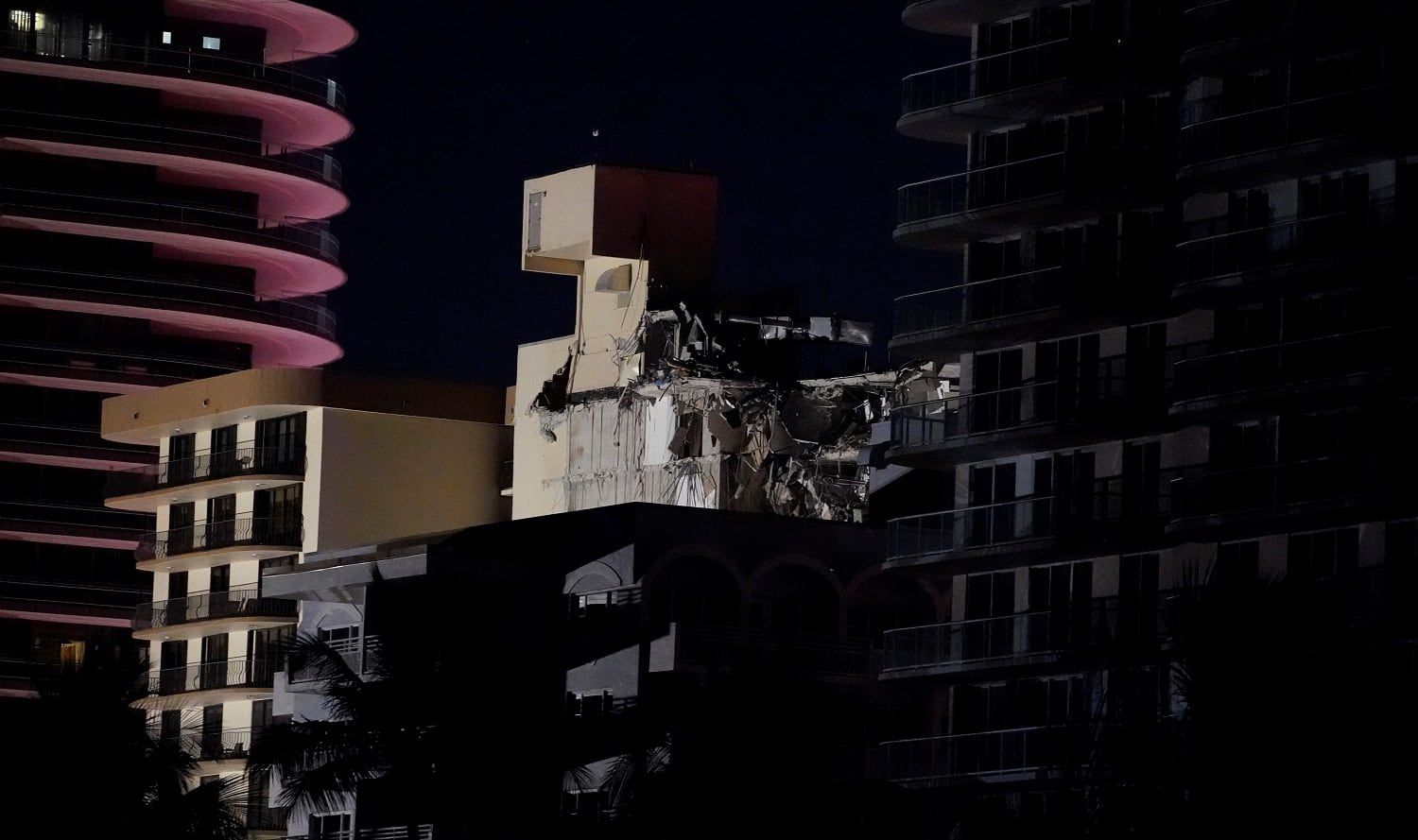 Derrumbe de edificio en Miami, Estados Unidos -