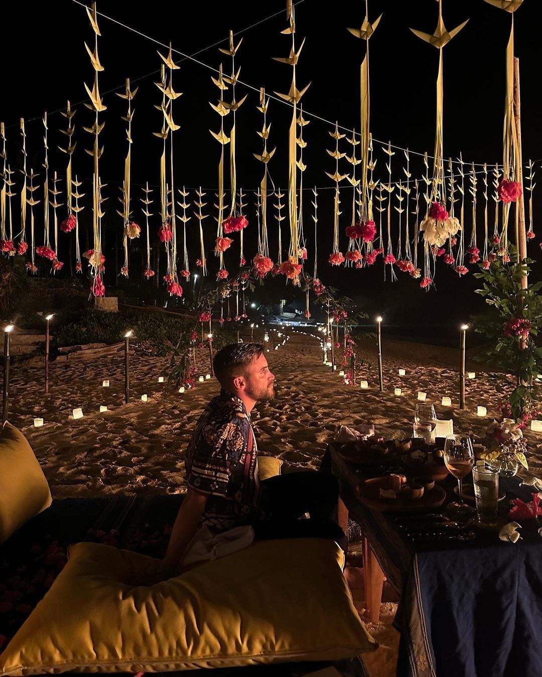 Caro Calvagni compartió fotos desde Bali, Indonesia