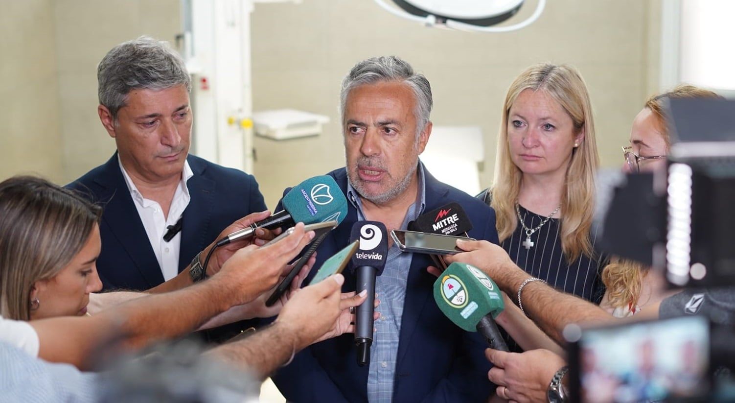 El gobernador electo Alfredo Cornejo no apoyó explícitamente a Morales pero valoró su libertad de acción. Foto: Prensa Mendoza