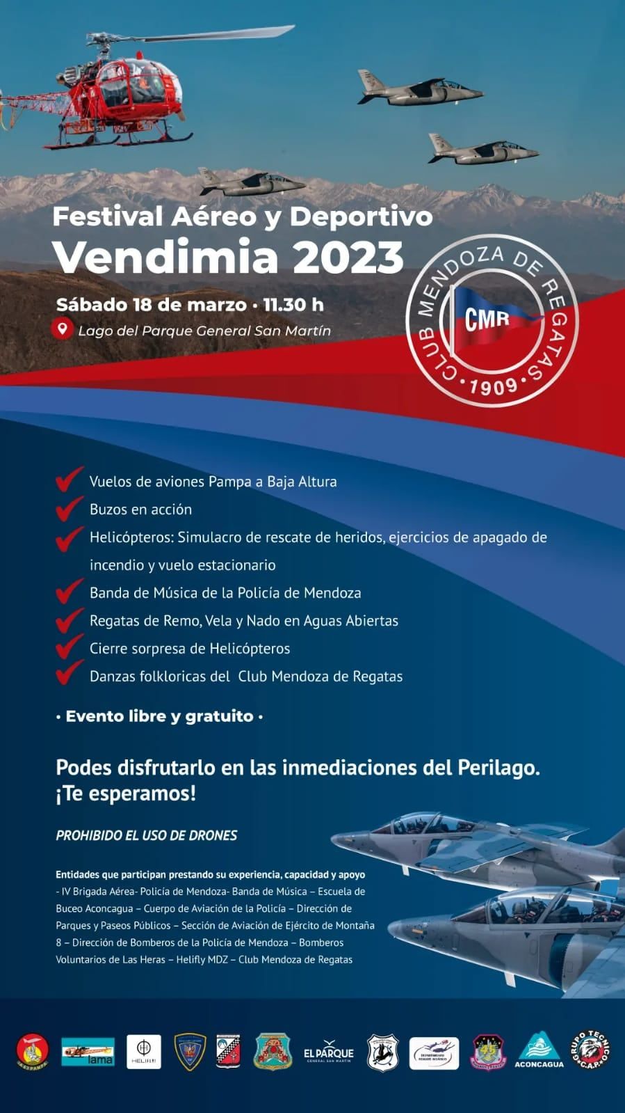 Toda la información del evento.