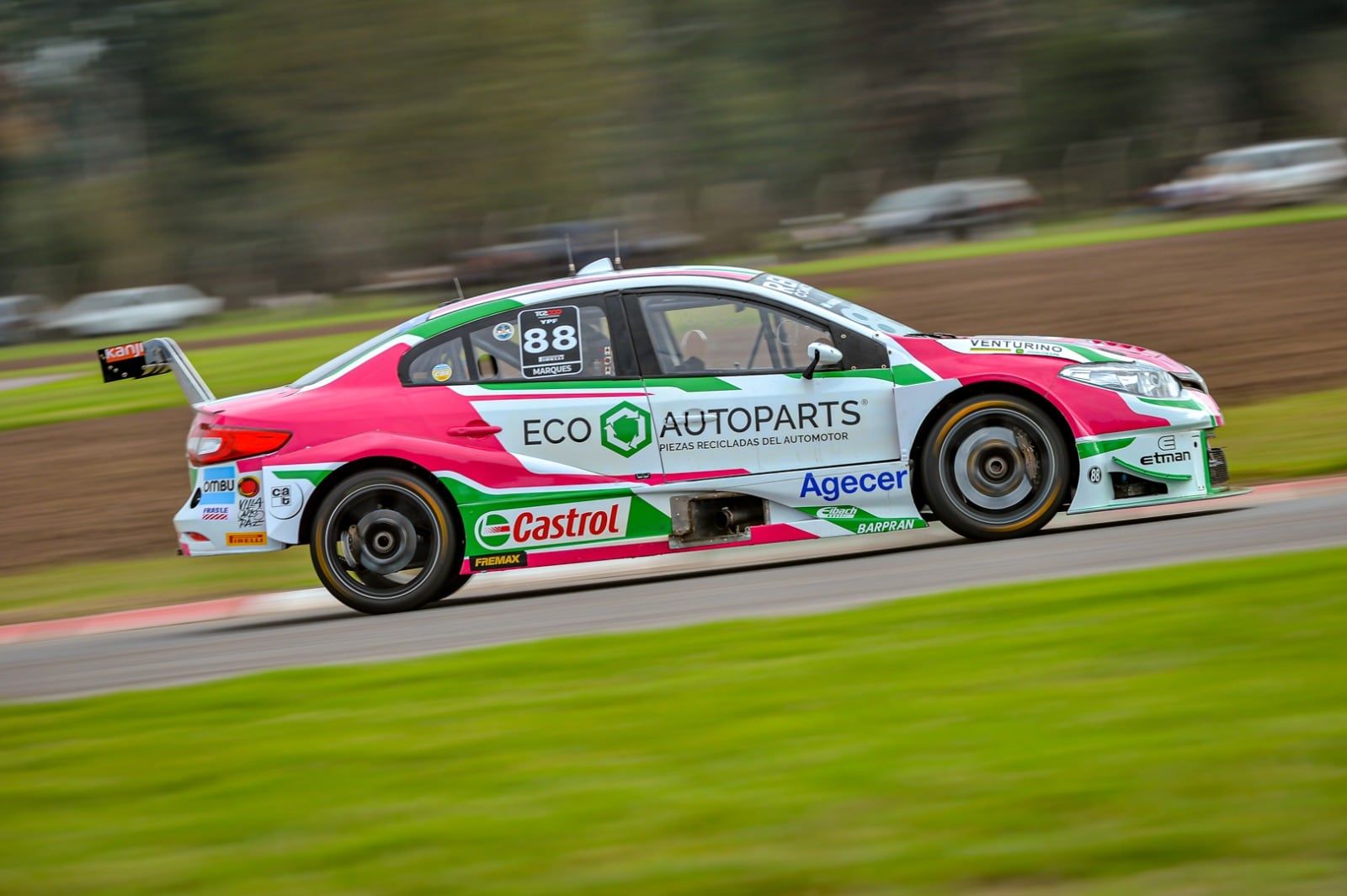 Facundo Marques logró su primera victoria en el TC2000