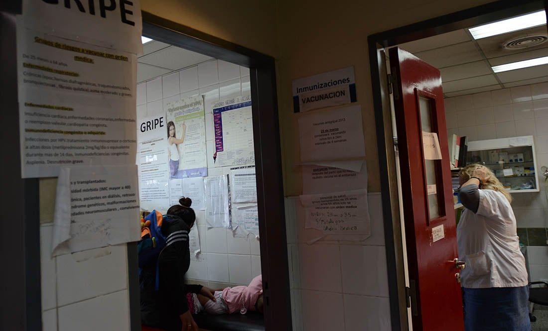 Centro de Salud N° 18 de Las Heras 
Foto: Claudio Gutiérrez / Los Andes