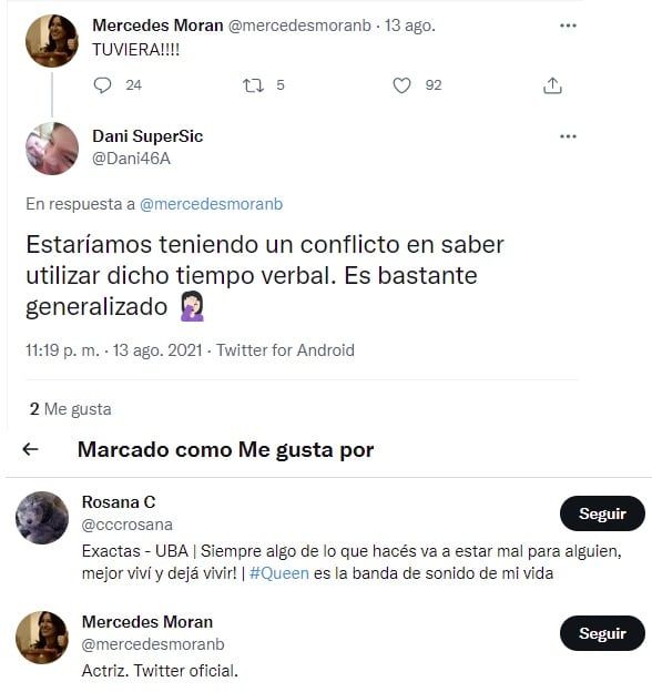 Mercedes Morán en