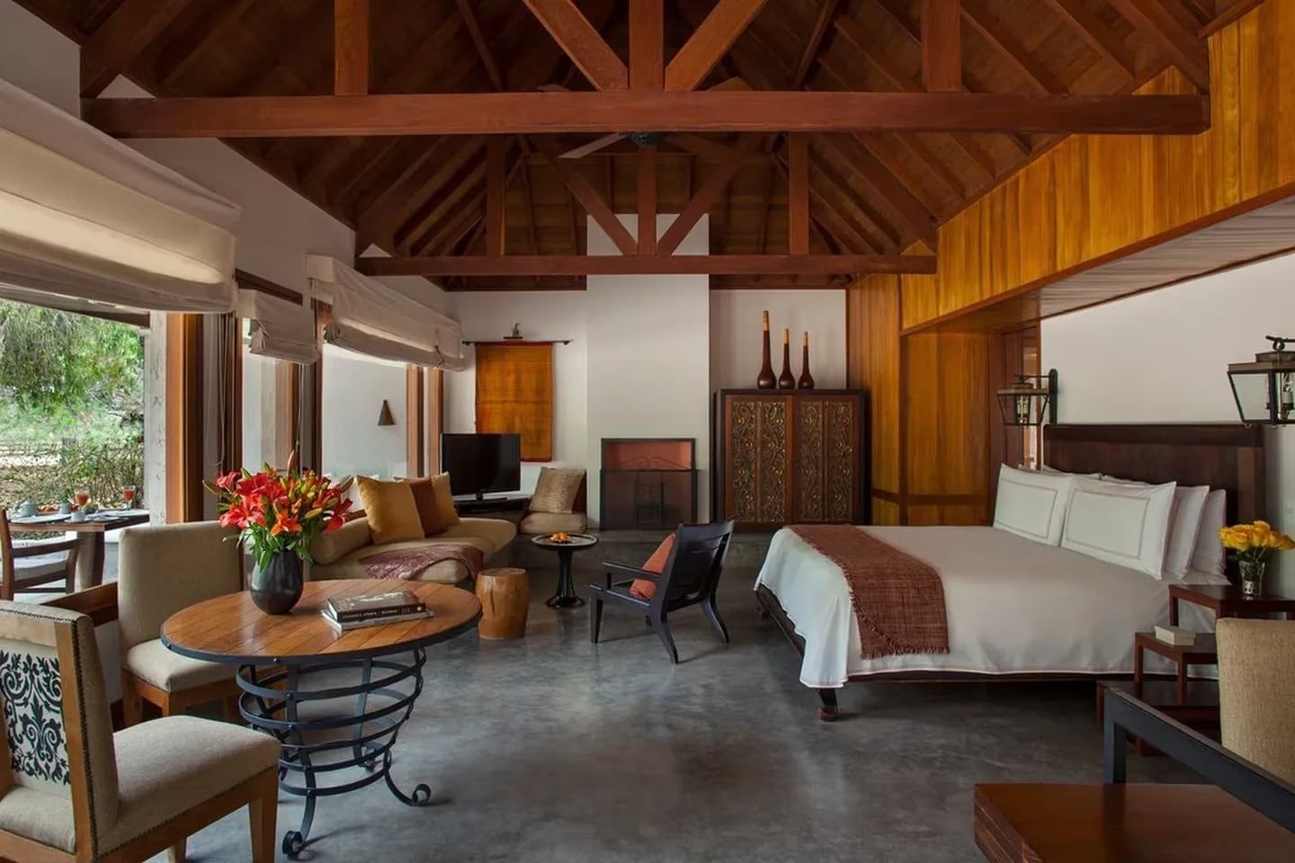 Benjamín Vicuña disfruta de unos días con sus hijos en un lujoso hotel en Uruguay