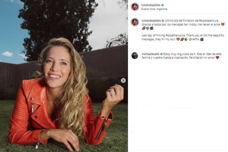 Redes de Luisana Lopilato