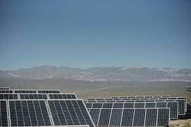 Parque solar en Zonda de YPF.