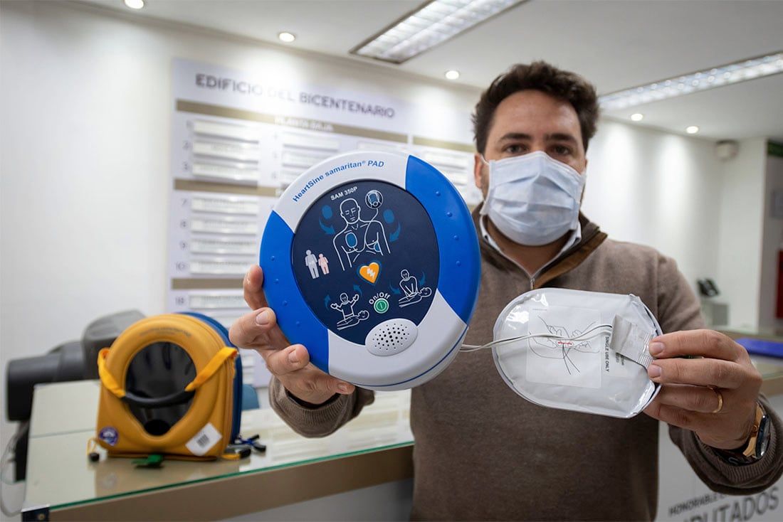 Desfibriladores en espacios cardioseguros

Foto: Ignacio Blanco / Los Andes  