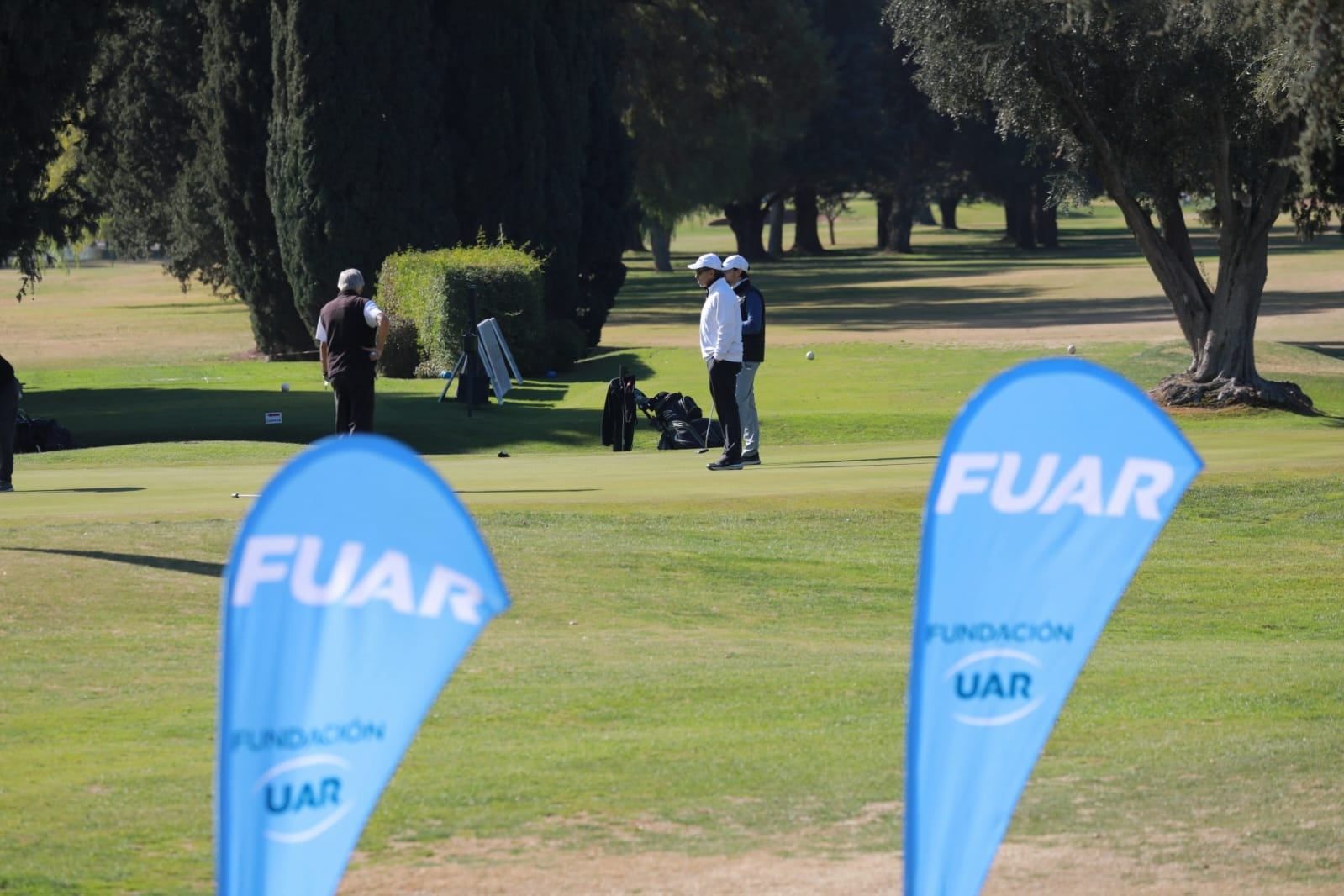 Hubo mucho golf y generosidad en el Club de Campo. / Prensa FUAR