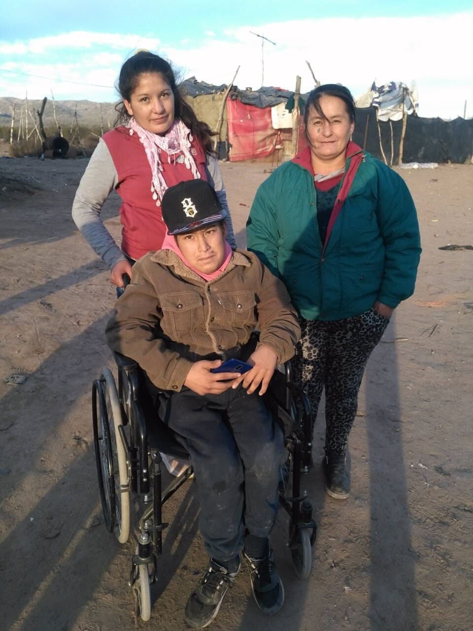 Jesús Pizarro padece hidrocefalia y sueña con tener su guitarra.