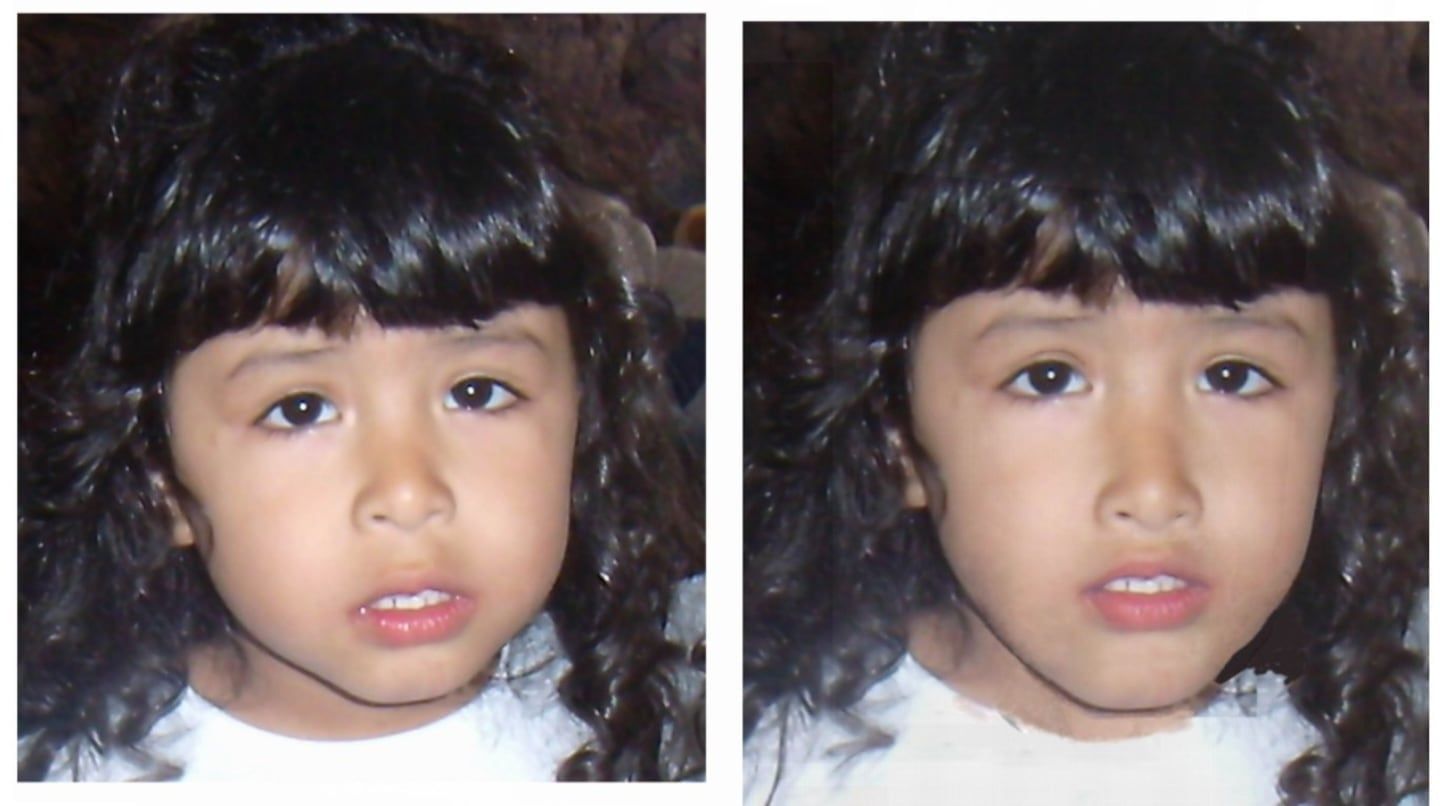 La Justicia pidió informes por las similitudes entre Sofía Herrera y la hija de uno de los detenidos por el caso Loan Peña. (Gentileza)