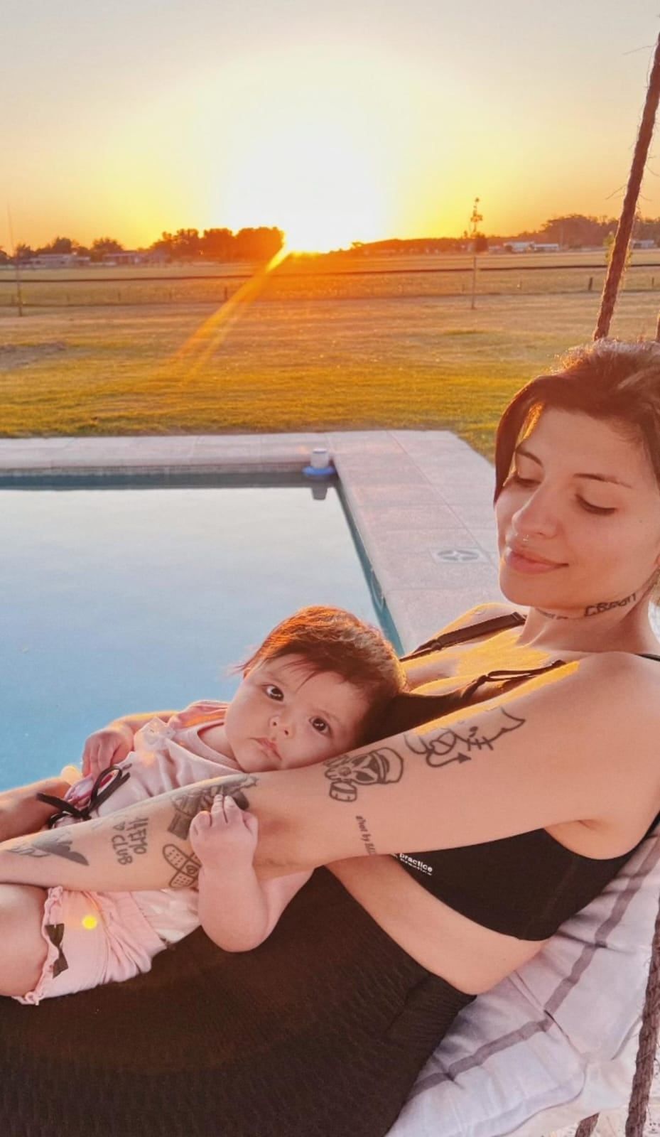 Así es Inti, la bebé de Cazzu y Nodal. / Instagram