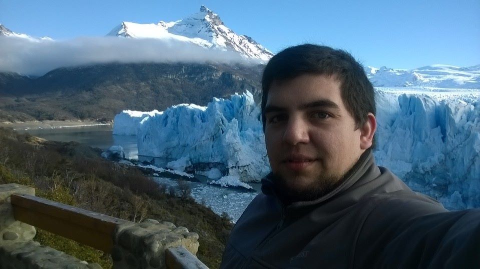 Nahuel en su paso por la Patagonia Argentina.