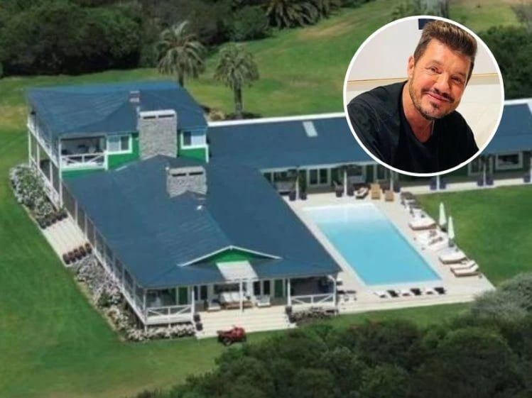 La vista aérea de la casa (Créditos: Parati)