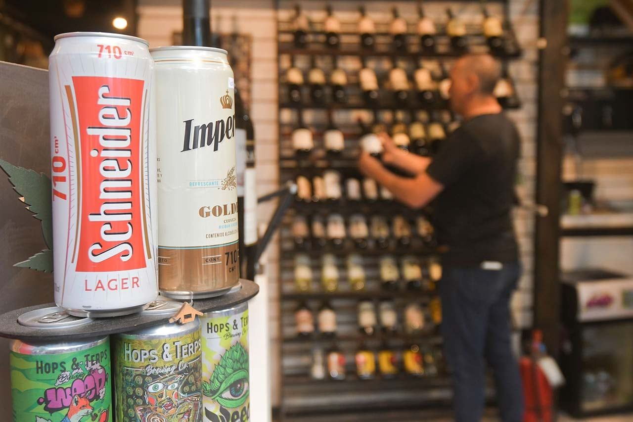 La cerveza gana terreno en el consumo y supera al vino, bebida nacionalFoto: José Gutierrez / Los Andes