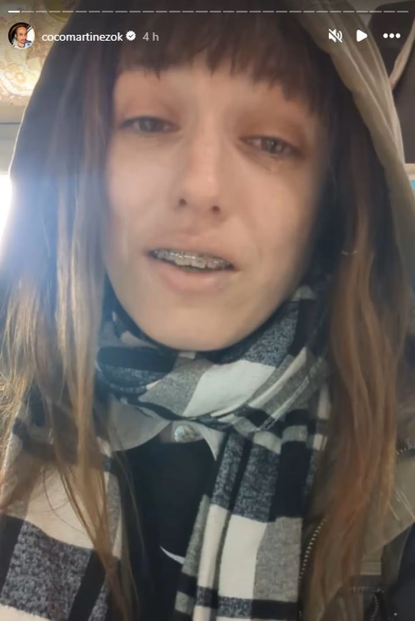 Las lágrimas de la novia de Coco Martínez al hablar de la muerte de su pareja