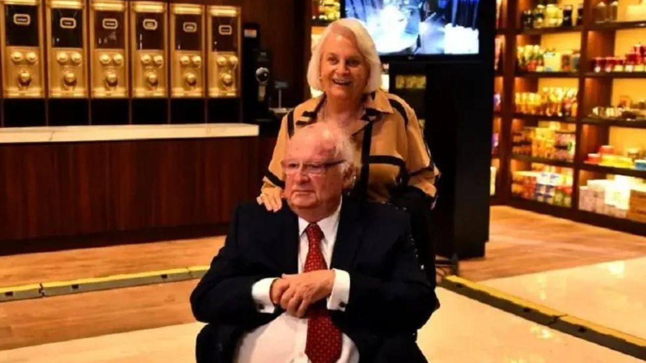 Antonio Néstor Cabrales y su esposa "Coca" - Foto Clarín