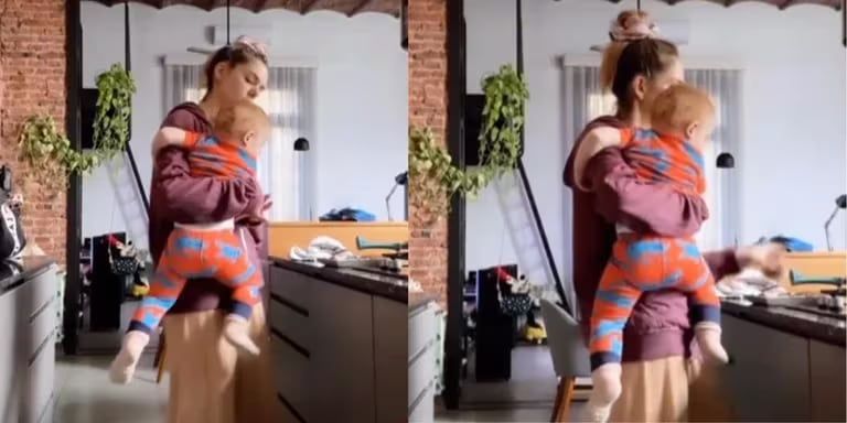 La actriz mostró su casa en redes sociales.